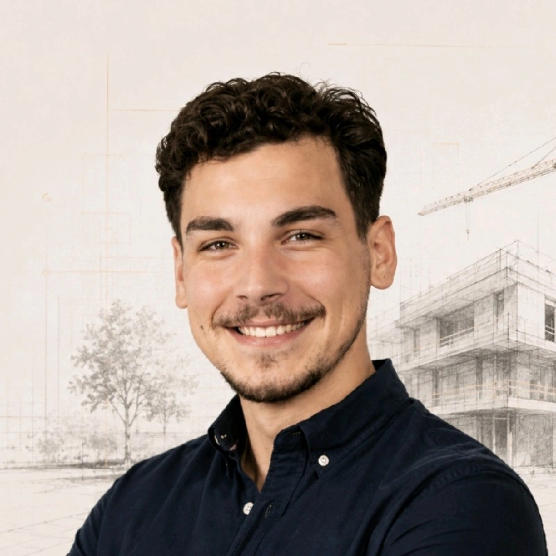 Can Erman, Gründer von Bau mit KI